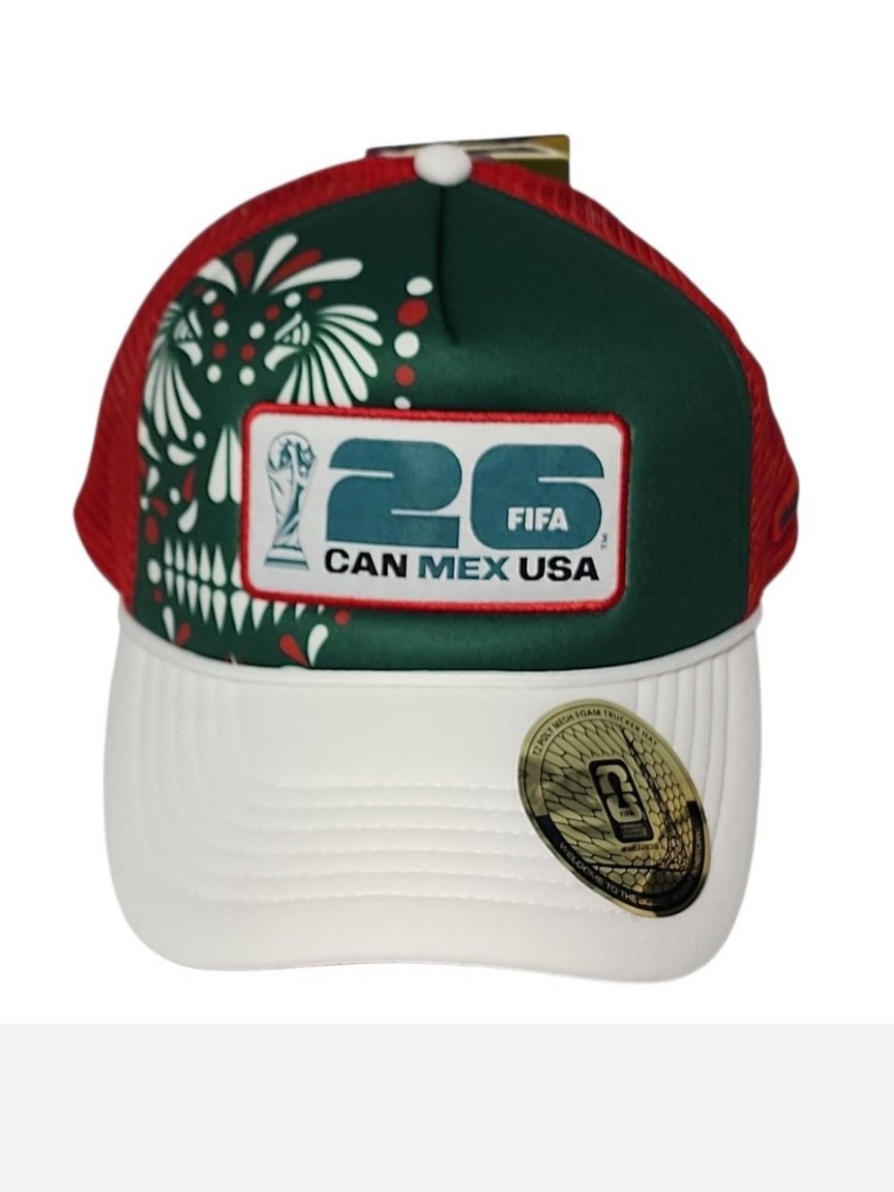 FIFA World Cup 2026 Can Mex USA Trucker Mesh Hat Cap